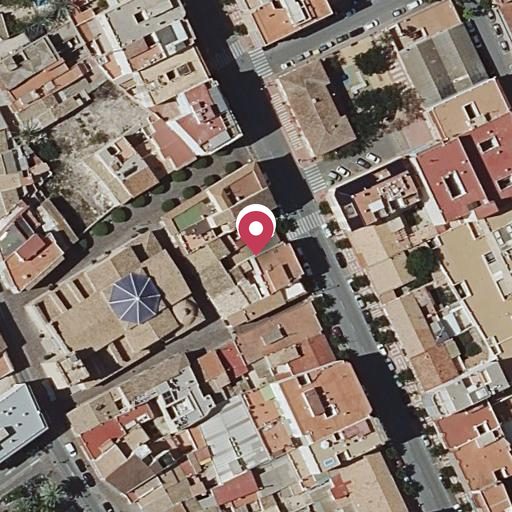 Vista aérea del bien 1: Finca Urbana, Mutxamel