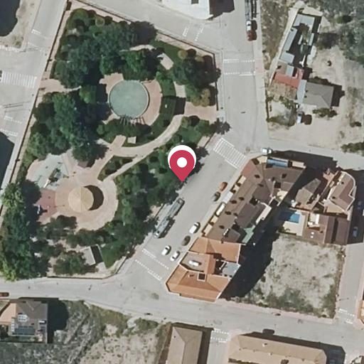 Vista aérea del bien 1: Finca Urbana, Tobarra