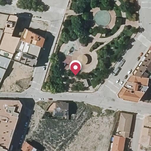 Vista aérea del bien 1: Finca Urbana, Tobarra