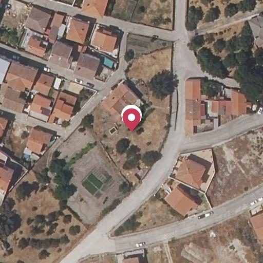 Vista aérea del bien 1: Finca Urbana, Valencia de Alcántara
