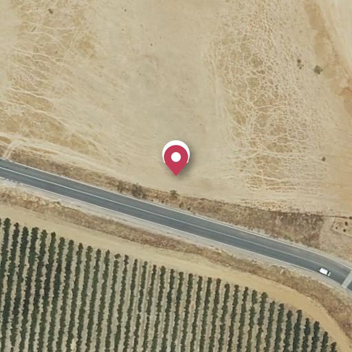 Vista aérea del bien 1: Finca Urbana, Almodóvar del Río