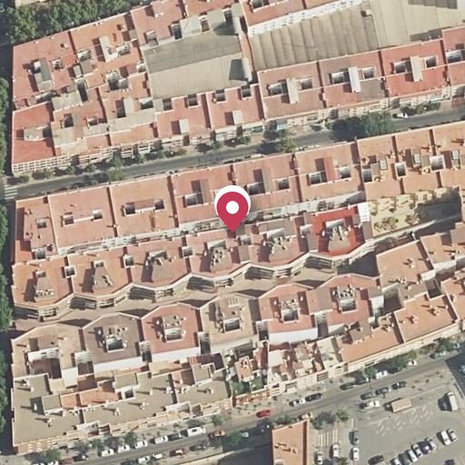 Vista aérea del bien 1: Finca Urbana, Córdoba