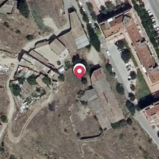 Vista aérea del bien 1: Finca Urbana, Barbastro