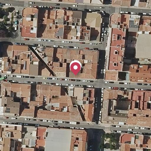 Vista aérea del bien 1: Finca Urbana, Petrer