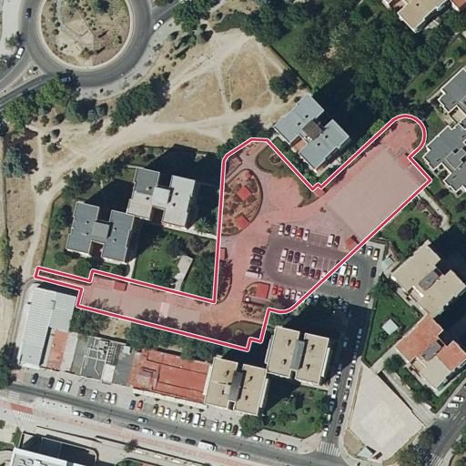 Vista aérea del bien 1: Finca Urbana, Coslada