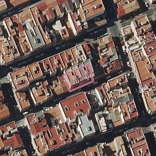 Vista aérea del bien 1: Vivienda, Elx/elche