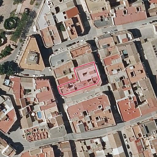Vista aérea del bien 1: Vivienda, Guardamar