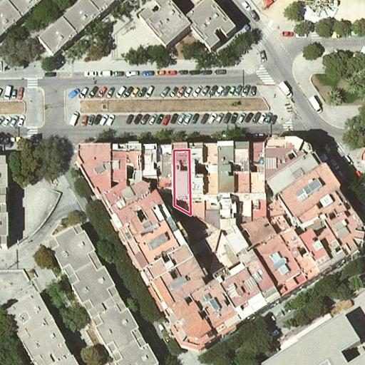 Vista aérea del bien 1: Vivienda, L'hospitalet de Llobregat