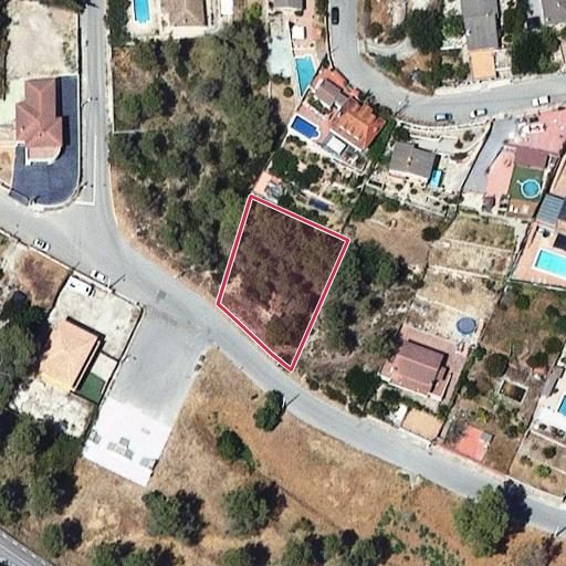 Vista aérea del bien 1: Vivienda, Olivella