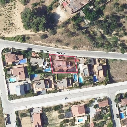 Vista aérea del bien 1: Vivienda, Rubí