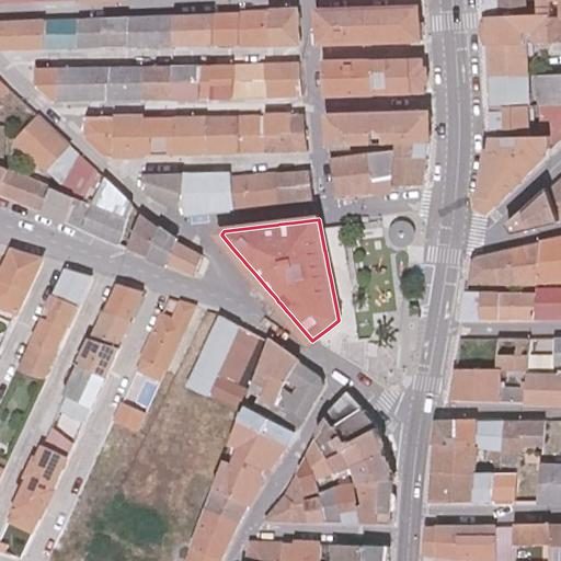 Vista aérea del bien 1: Vivienda, Talayuela