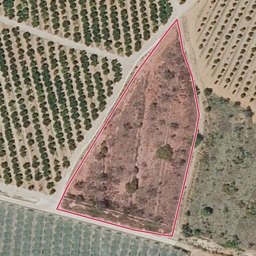 Vista aérea del bien 1: Finca rústica, Alcalà de Xivert