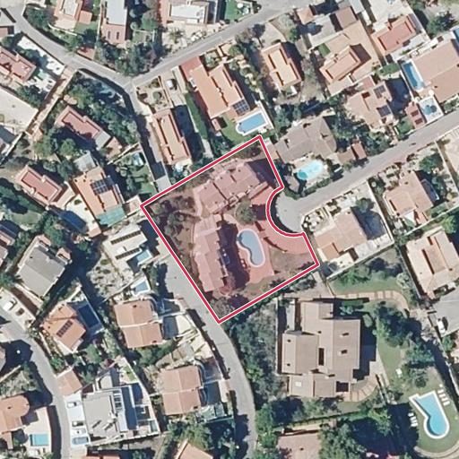 Vista aérea del bien 1: Vivienda, Peñíscola