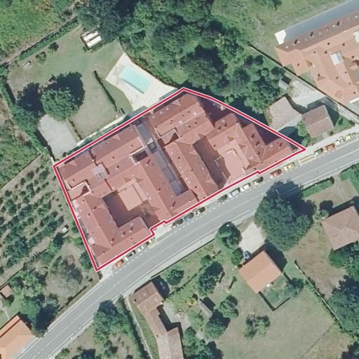 Vista aérea del bien 1: Garaje, Ames