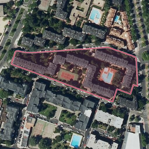 Vista aérea del bien 1: Vivienda, Majadahonda