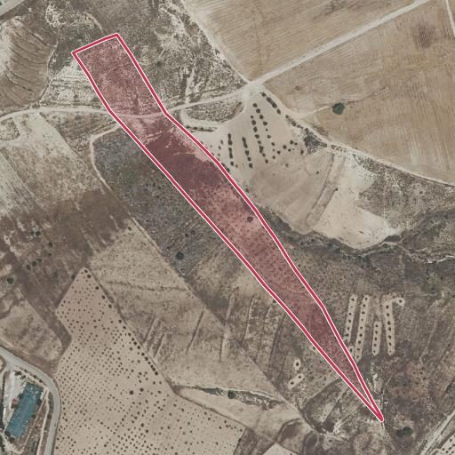 Vista aérea del bien 1: Finca rústica, Mazarron