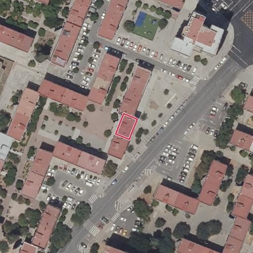 Vista aérea del bien 1: Vivienda, Sevilla
