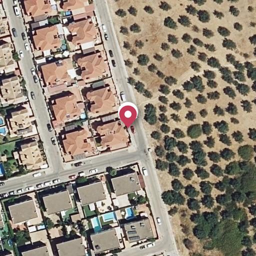 Vista aérea del bien 1: Vivienda, Espartinas