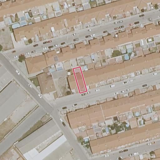 Vista aérea del bien 1: Vivienda, Pantoja