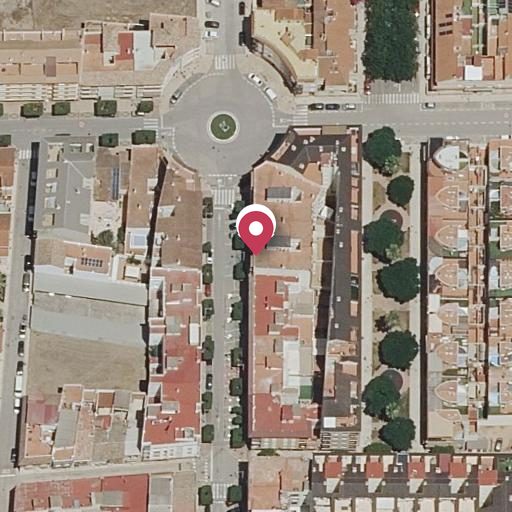 Vista aérea del bien 1: Vivienda, Alcàsser