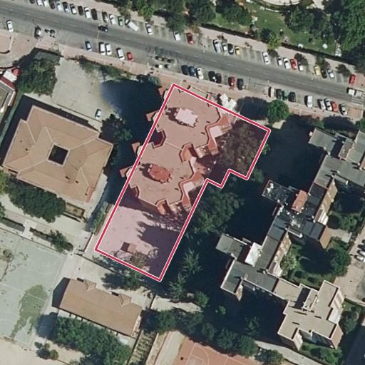Vista aérea del bien 1: Vivienda, Mostoles