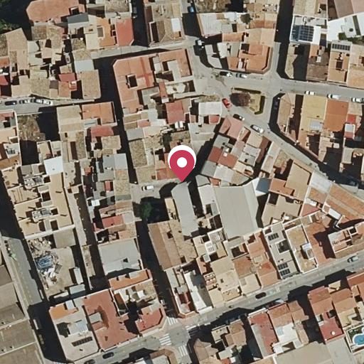 Vista aérea del bien 1: Vivienda, Novelda