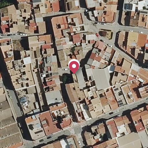 Vista aérea del bien 1: Vivienda, Novelda