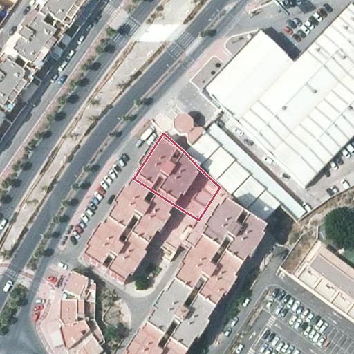 Vista aérea del bien 1: Vivienda, Almería