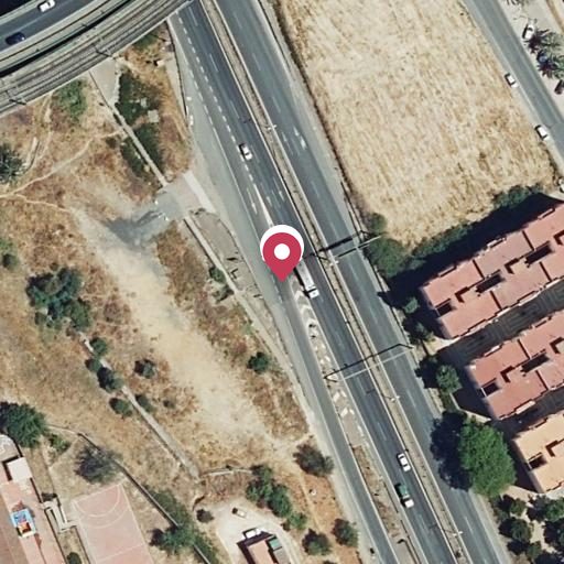 Vista aérea del bien 1: Vivienda, San Juan de Aznalfarache