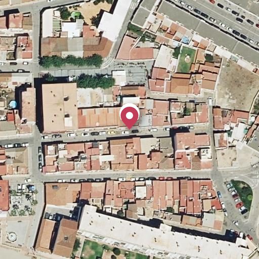 Vista aérea del bien 1: Vivienda, San Roque