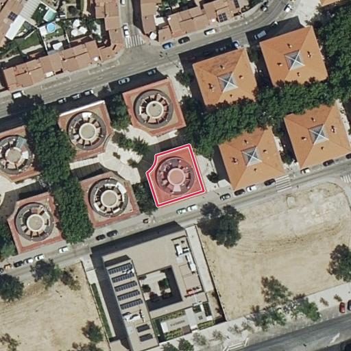 Vista aérea del bien 1: Vivienda, Madrid