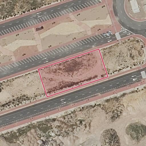 Vista aérea del bien 1: Solar, Murcia