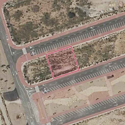 Vista aérea del bien 1: Solar, Murcia