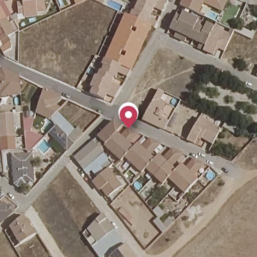 Vista aérea del bien 1: Vivienda, Polan