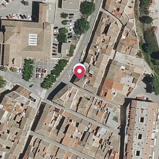 Vista aérea del bien 1: Trastero, Enguera