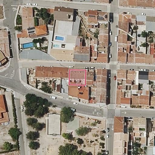 Vista aérea del bien 1: Vivienda, Ibi