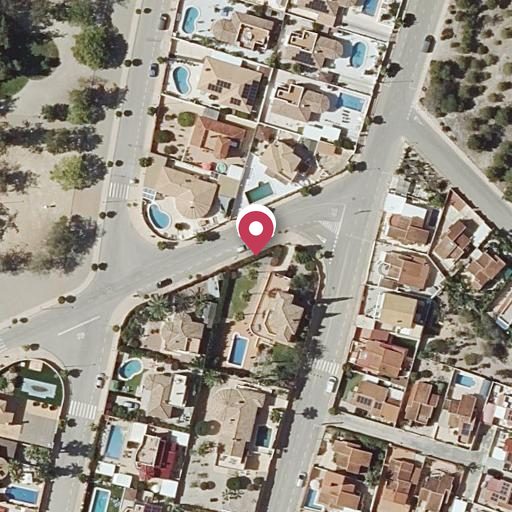 Vista aérea del bien 1: Vivienda, San Fulgencio