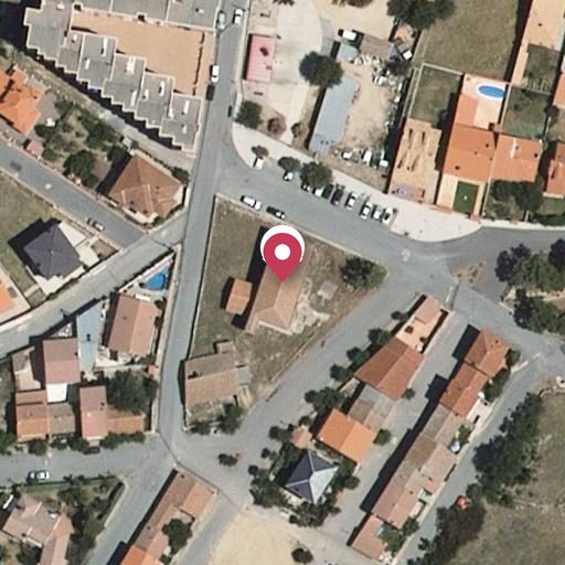 Foto aérea de la subasta en El Barraco