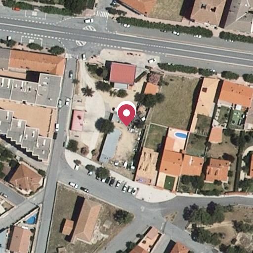 Foto aérea de la subasta en El Barraco