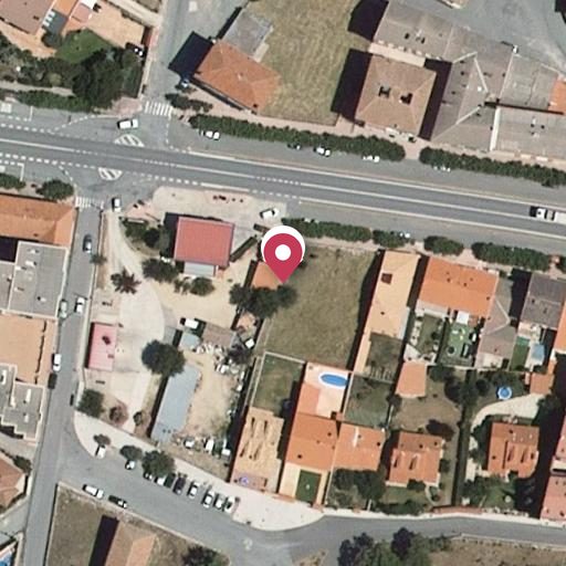 Foto aérea de la subasta en El Barraco