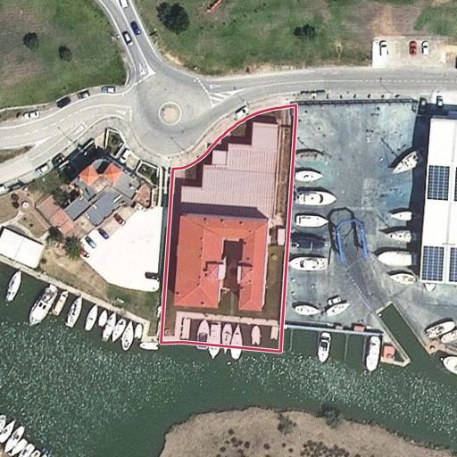Vista aérea del bien 1: Vivienda, Roses