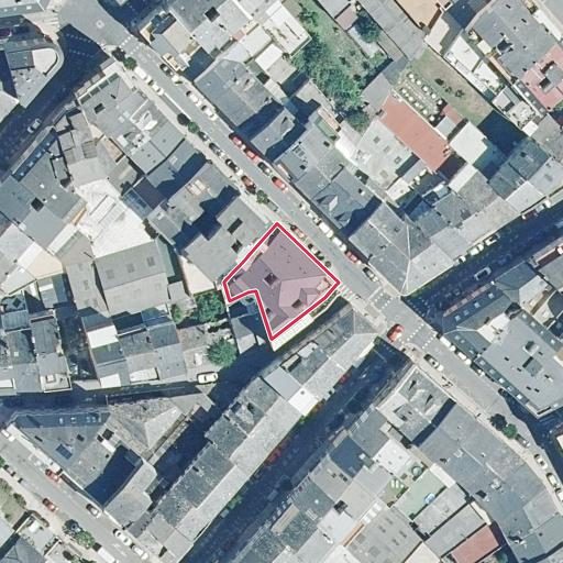 Vista aérea del bien 1: Vivienda, Lugo