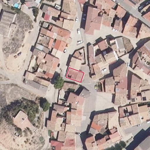 Vista aérea del bien 1: Vivienda, Calanda