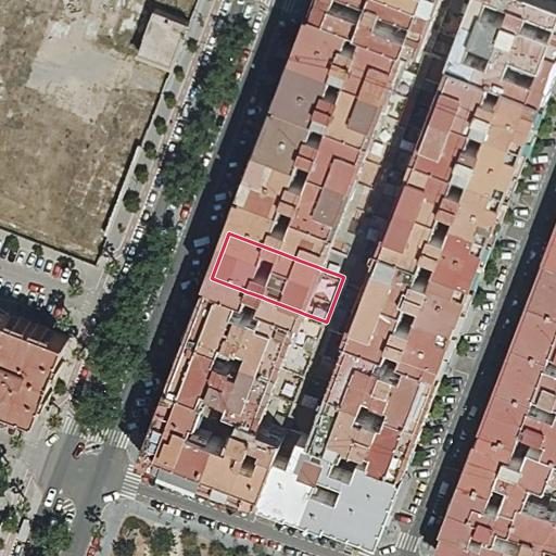 Vista aérea del bien 1: Vivienda, Valencia
