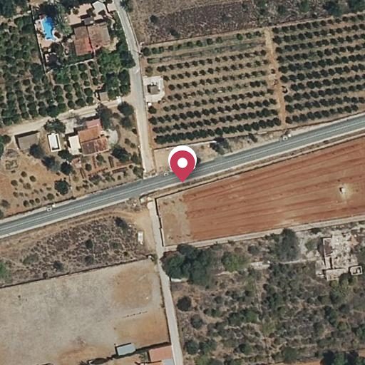 Vista aérea del bien 1: Finca Urbana, Dénia