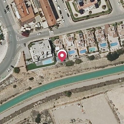 Vista aérea del bien 1: Vivienda, Orihuela