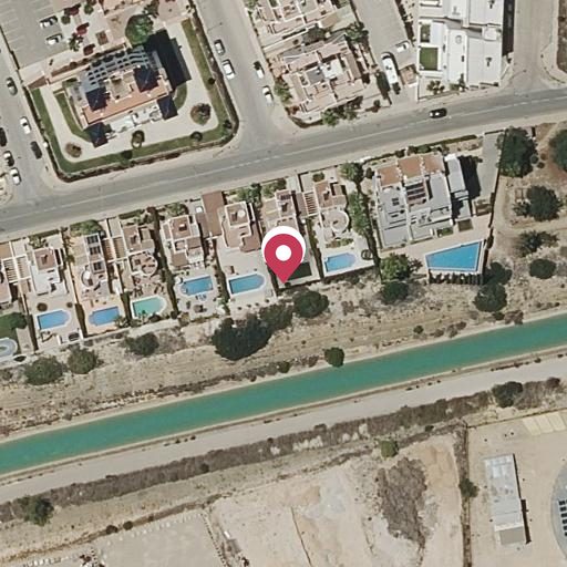 Vista aérea del bien 1: Trastero, Orihuela