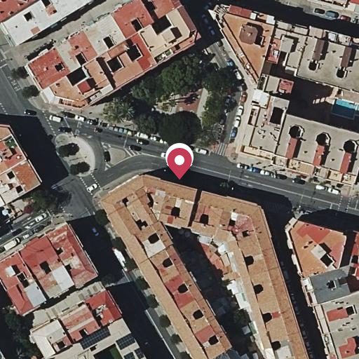 Vista aérea del bien 1: Vivienda, Alicante