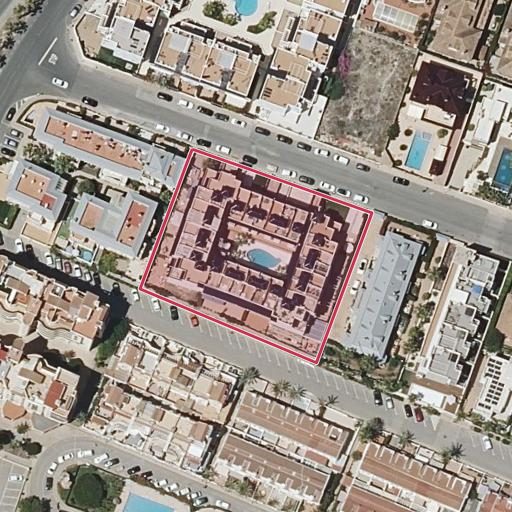 Vista aérea del bien 1: Vivienda, Torrevieja