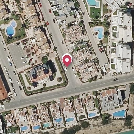 Vista aérea del bien 1: Vivienda, Orihuela